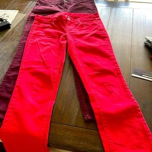 JCrew (2) pair Corderoy Bundle- Stretch & Cityfit